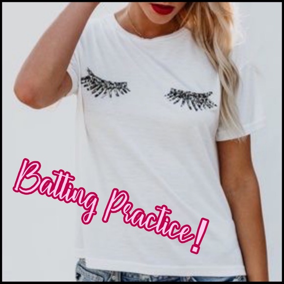 Batting Practice Beaded Top - Picture 3 of 3